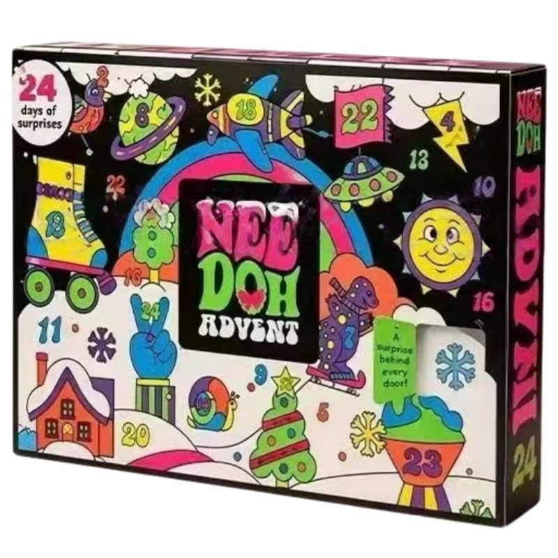 Advent Calendar Gift - Nowy świąteczny kalendarz adwentowy NeeDoh 2026,