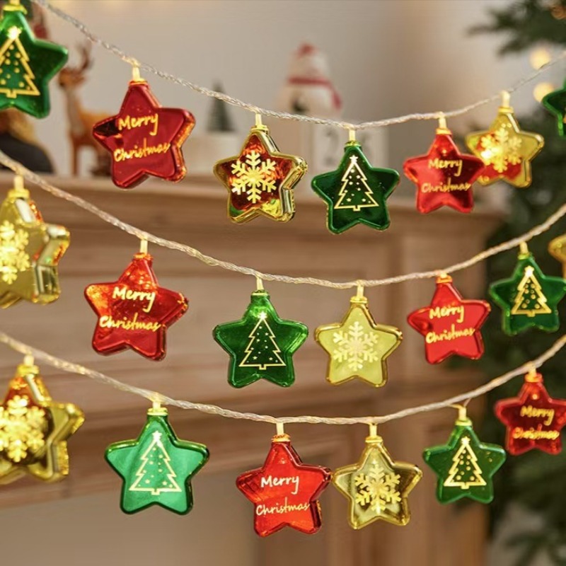 Led Fairy String Lights - 1,5M Świąteczne Lampki LED w Kształcie