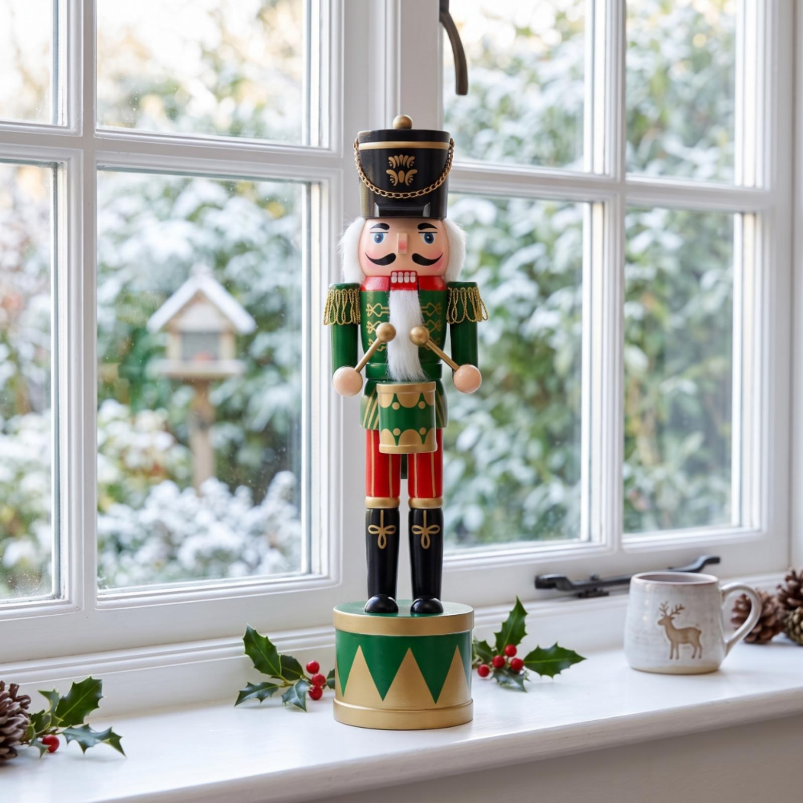 Nutcracker Figurine - Drewniana figurka żołnierza z „Dziadka do
