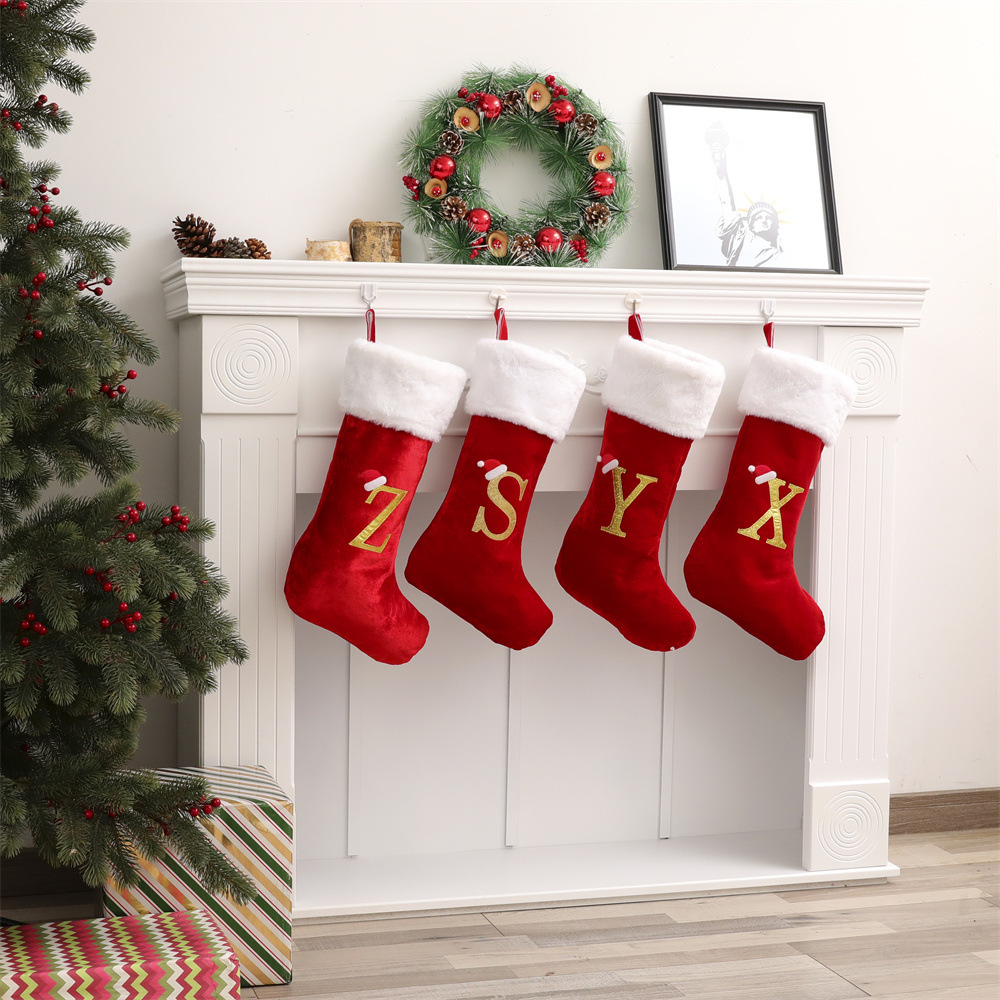 Christmas Stocking Hanging - Nowa Kreatywna Świąteczna Skarpeta na Prezenty
