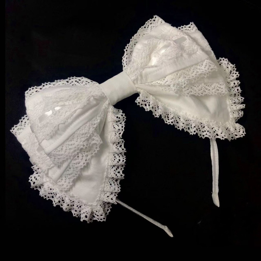Opaska do włosów Y2K Lolita z  – Ribbon Bow Gift recenzja i cena