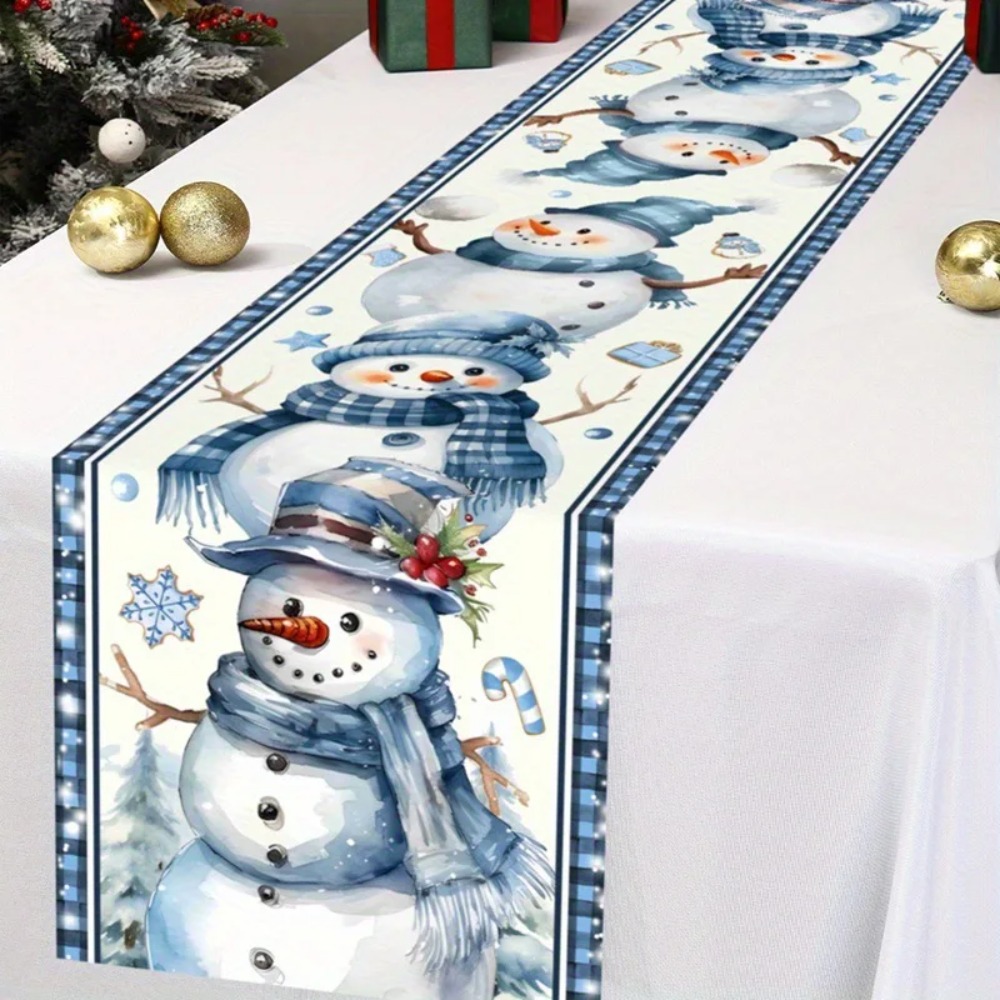Bieżnik na stół z motywem Świę – Christmas Table Runner recenzja i cena