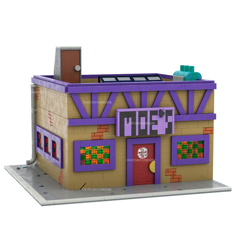 MOC Simpsoned modułowa kawiarn – Lego Set Creator recenzja i cena