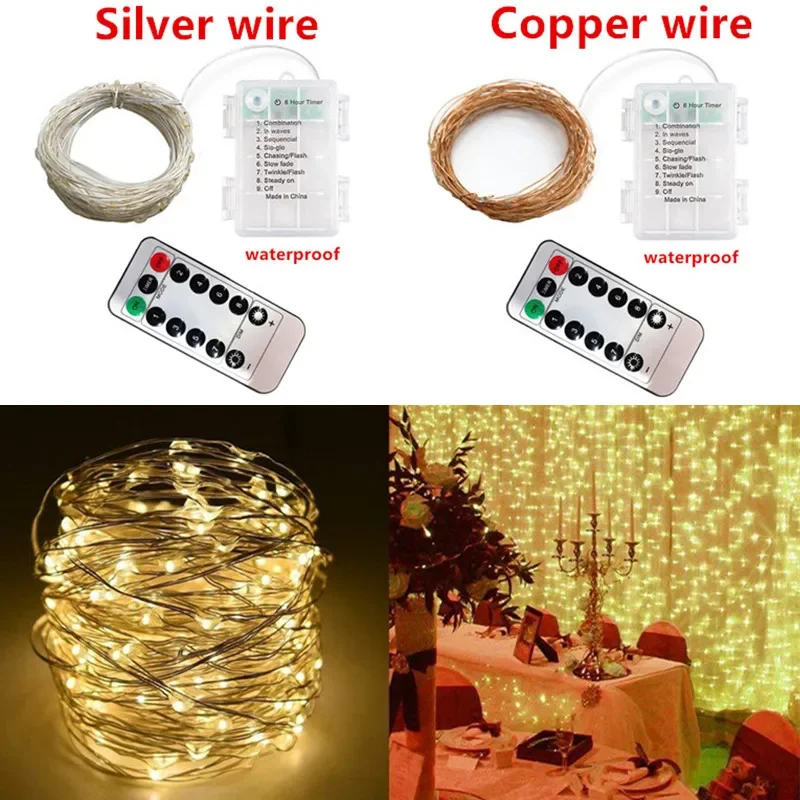 Lampki LED 8 trybów, 2/5/10/20 – Led Fairy String Lights recenzja i cena