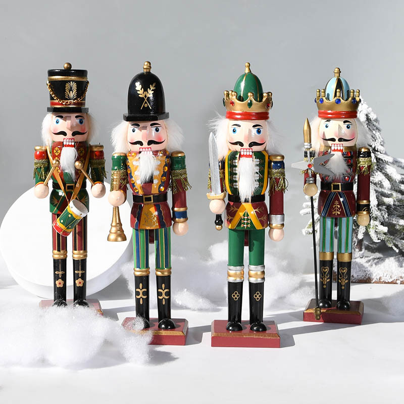 30CM Drewniany Dziadek do Orze – Nutcracker Figurine recenzja i cena