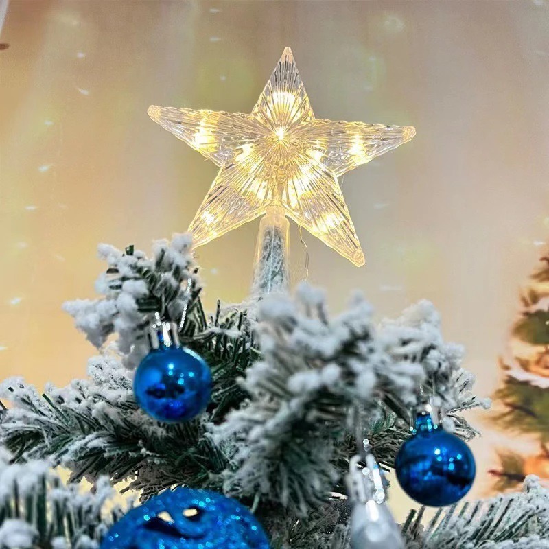 15cm Świąteczna Dekoracja Choi – Star Tree Topper recenzja i cena