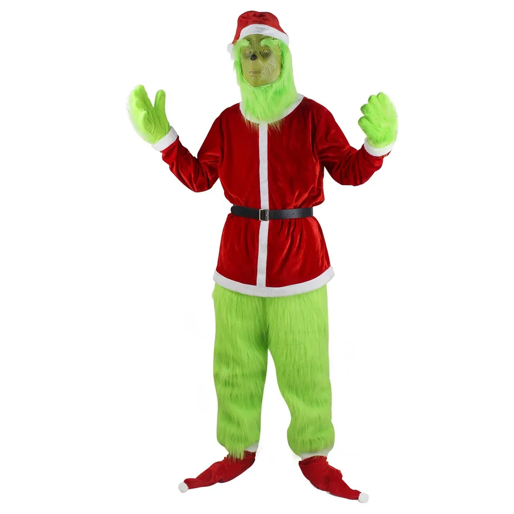 Stroje Cosplay 2026 Zielony Zł – Santa Hat Plush recenzja i cena